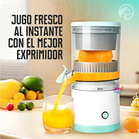 Exprimidor Eléctrico Portátil 🍊Jugo Fácil al Instante 💥